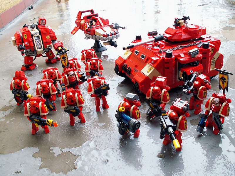 Warhammer 40,000 ASTRA MILITARUM Imperial Guard Lego Moc Minifigure Set DE 