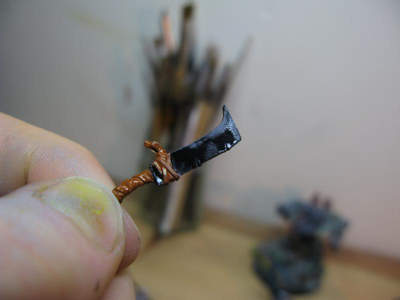 How to paint STRINGY BLOOD for WARHAMMER Miniatures. 