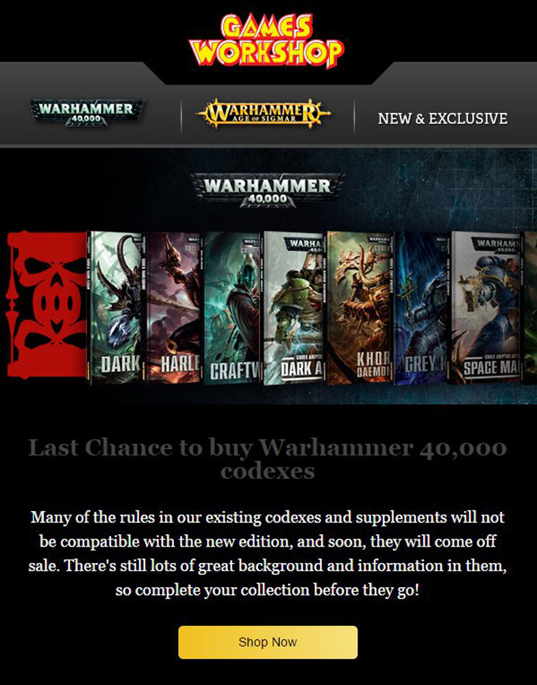 Dark Vengeance: Warhammer 40k 7th Edition Starter Box NEW