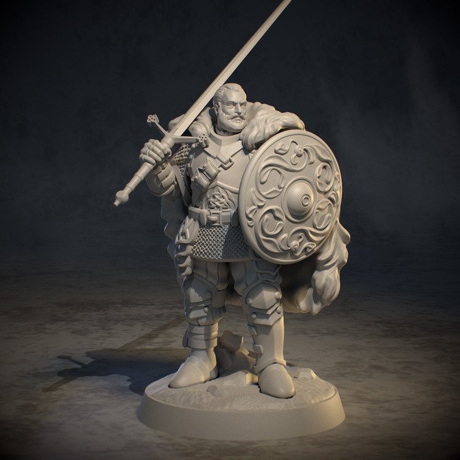 Miniature: Eire lieutenant Rory