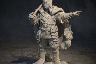 Miniature: Eire lieutenant Rory