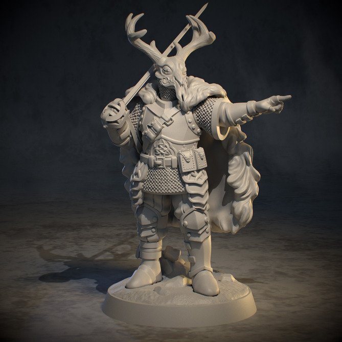 Miniature: Eire lieutenant Rory