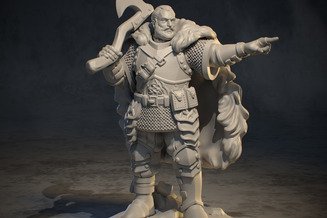 Miniature: Eire lieutenant Rory
