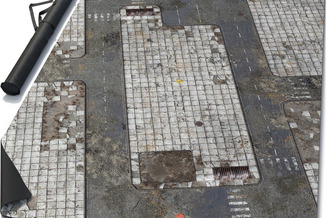 バトルマット：コンクリート