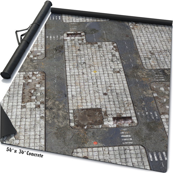 バトルマット：コンクリート