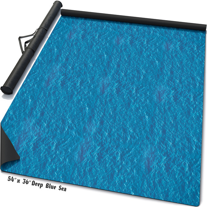 Battle Mat: Deep Blue Sea