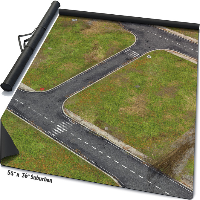 Battle mat: Suburban