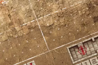Battle mat: Blood bowl - Heat Bowl