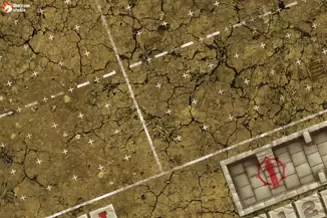 Battle mat: Blood bowl - Crack Bowl