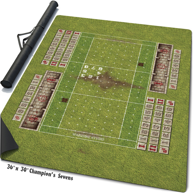 Double-sided Blood Bowl Mat Constructor