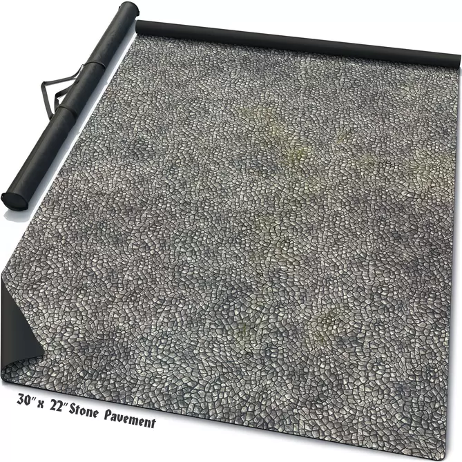Battle mat: Stone Pavement
