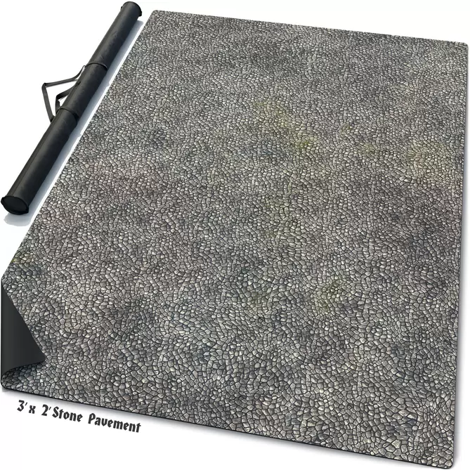 Battle mat: Stone Pavement