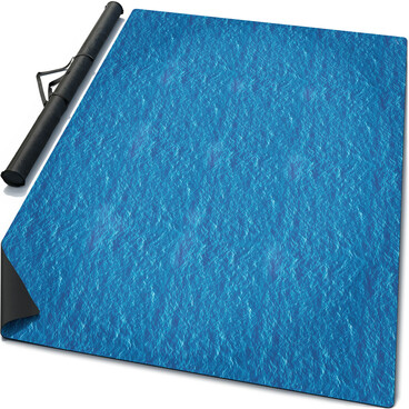 30 x 22 inch Fabric Battle Mat: Deep Blue Sea