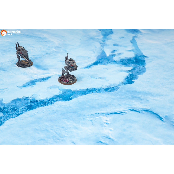8 x 4 feet Battle Mat: Iced Earth (Ткань)