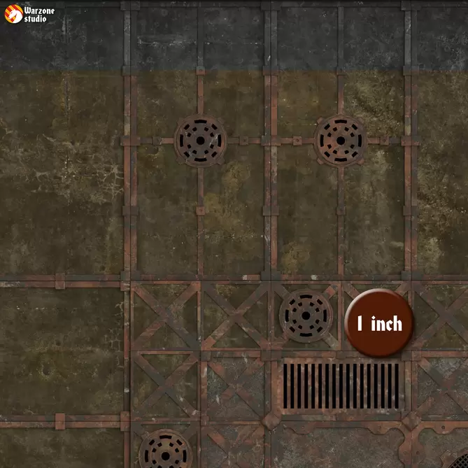 Battle Mat: Kill Team Pale in the Dark + Depalemon