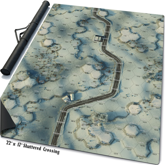 Battle Mat: Shattered Crossing