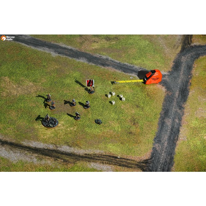 6 x 4 feet Double-Sided Mouse Pad Rubber Battle Mat: Normandy - Homeland