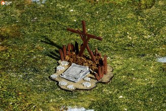 Wargaming terrain: Shrine - vector