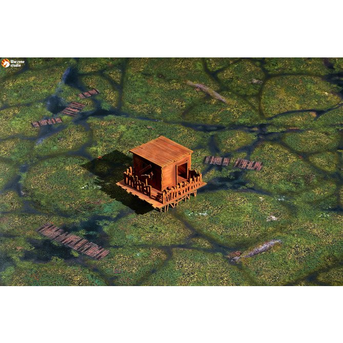 Wargaming terrain: Swamp den