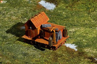 Wargaming terrain: Undertaker - vector