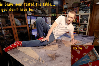 6 x 4 ft Folding Gaming Table
