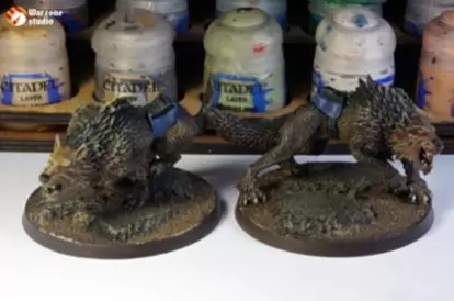 Painting fur