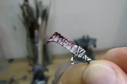 Painting Bloody Blade