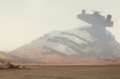 Terrain from Star Wars:The Force Awakens?