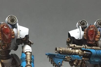 How to paint visors