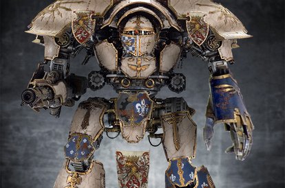 Warlord titan - самая колоссальная миниатюра Warhammer