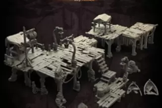 Miniature: Carcaros Dockyard