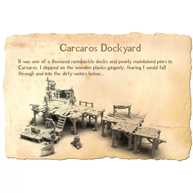 Miniature: Carcaros Dockyard