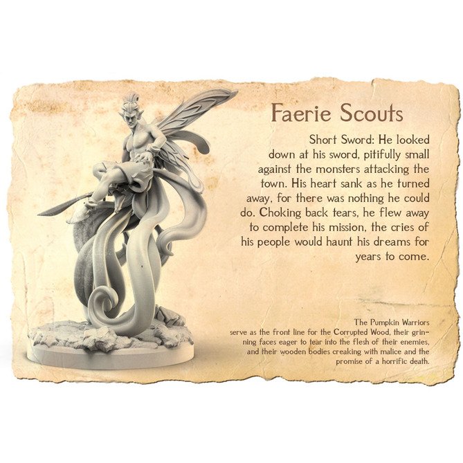 Miniature: Faerie Scout Male