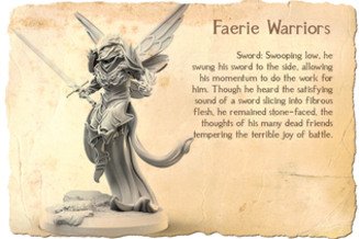 Miniature: Faerie Warrior Male
