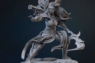 Miniature: Faerie Warrior Female