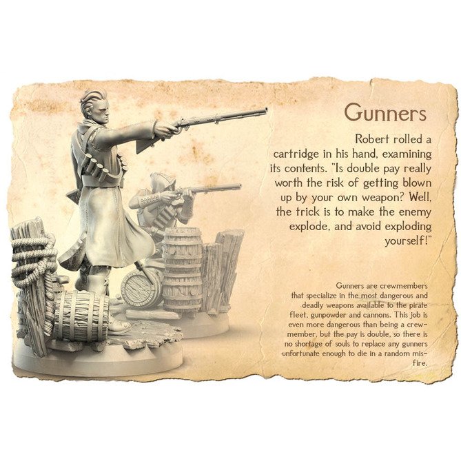 Miniature: Female gunners