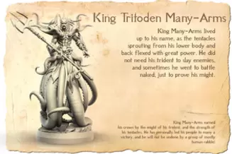 Miniature: King tritoden