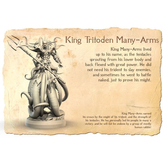 Miniature: King tritoden