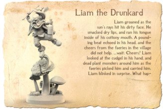 Miniature: Liam the Drunkard
