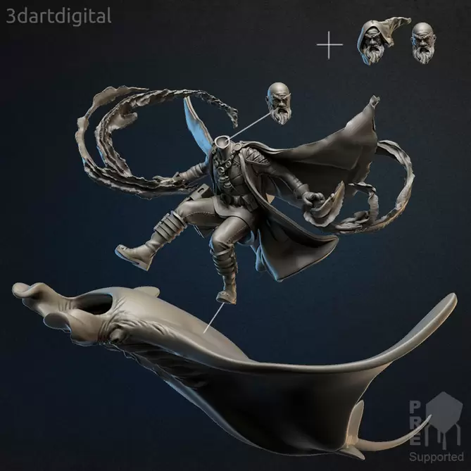 Miniature: Mantarider