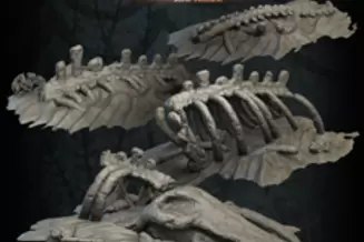 Miniature: The Sea King's Bones