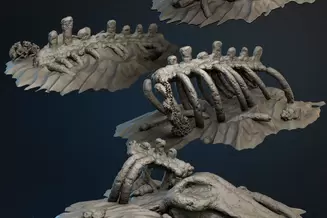 Miniature: The Sea King's Bones