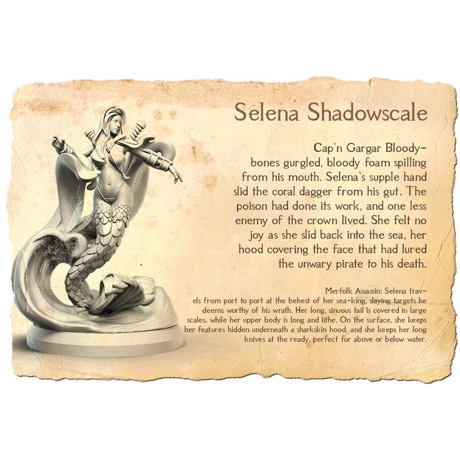 Miniature: Selena Shadowscale