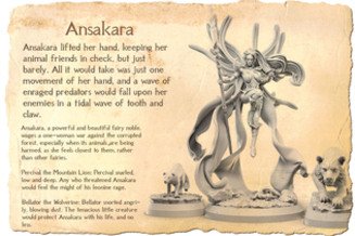 Miniature: Ansakara Female Hero