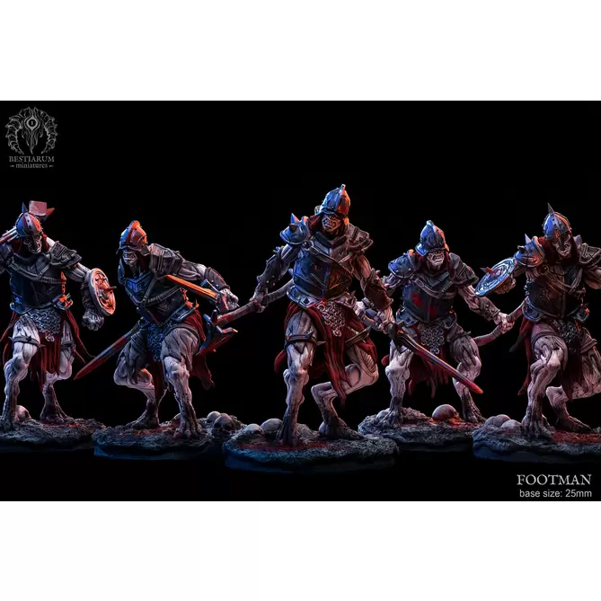 Miniature: Footmen