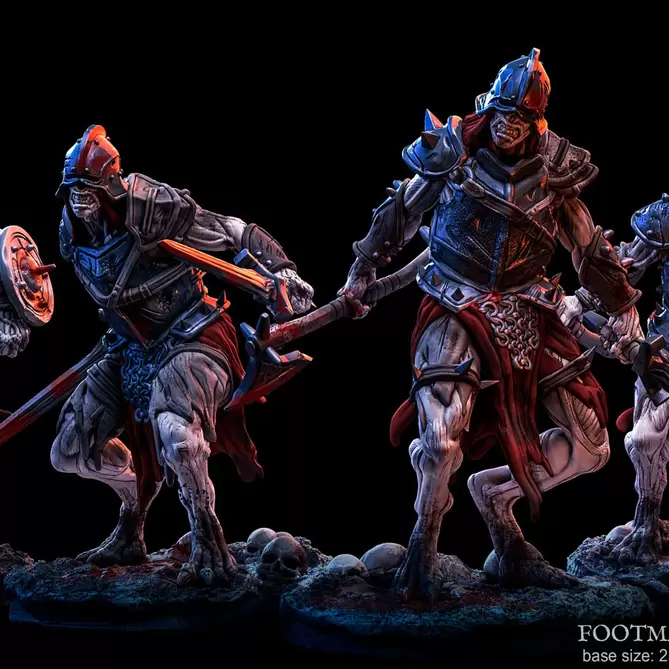 Miniature: Footmen