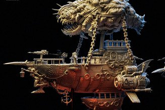 Miniature: Narwhal, The Flying Ship