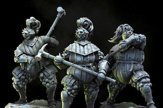 Miniature: Plague Knights