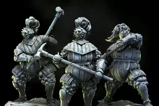 Miniature: Plague Knights
