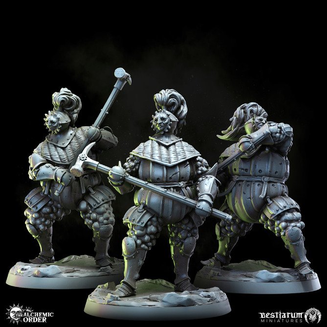 Miniature: Plague Knights